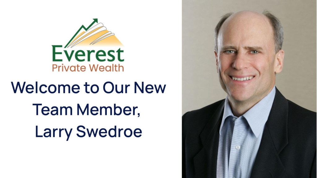 Welcome to Our New Team Member, Larry Swedroe